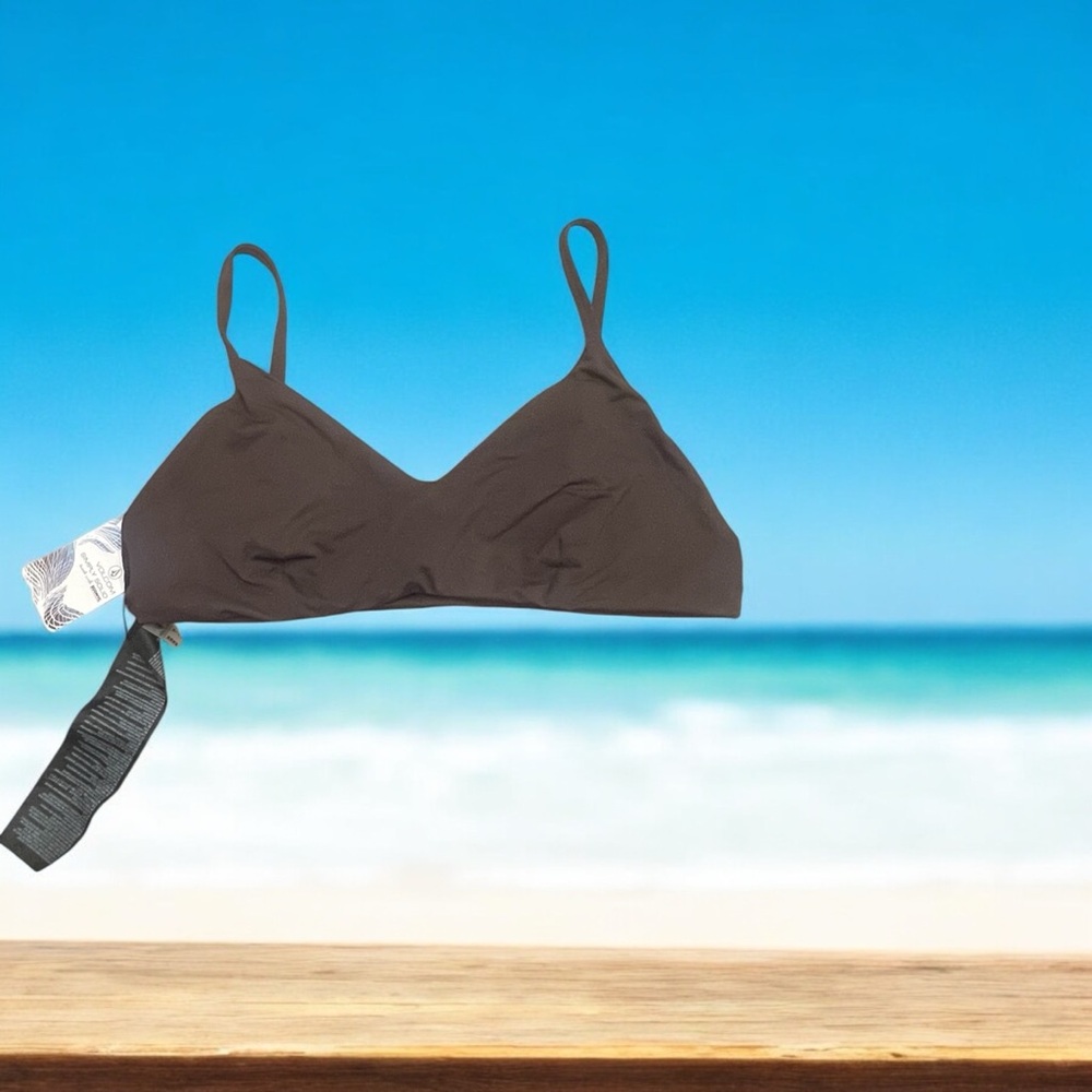 BNWT Brown Bikini Top